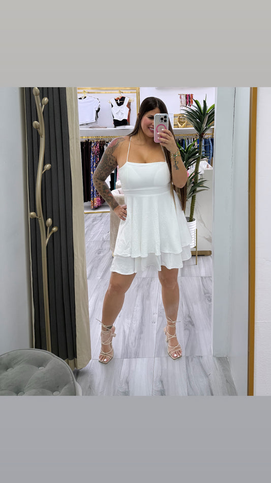 White Mini Dress